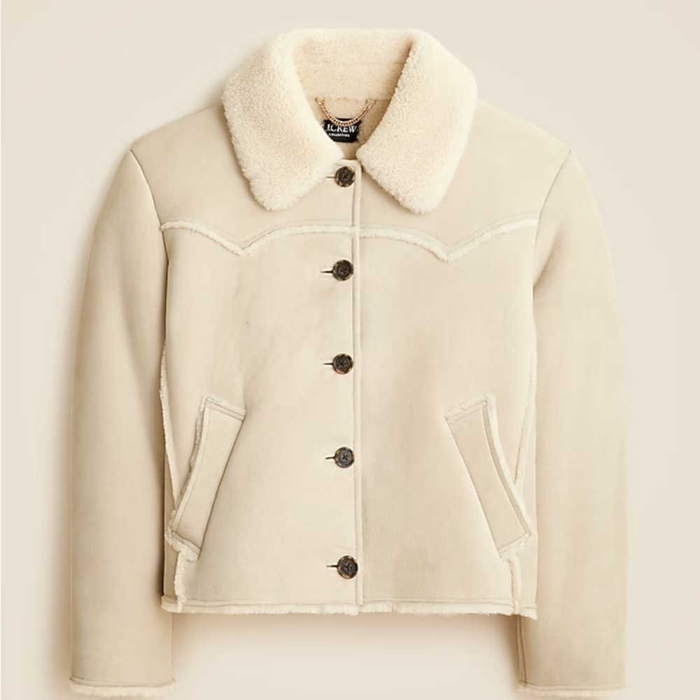 J.Crew Women's Shearling Jacket